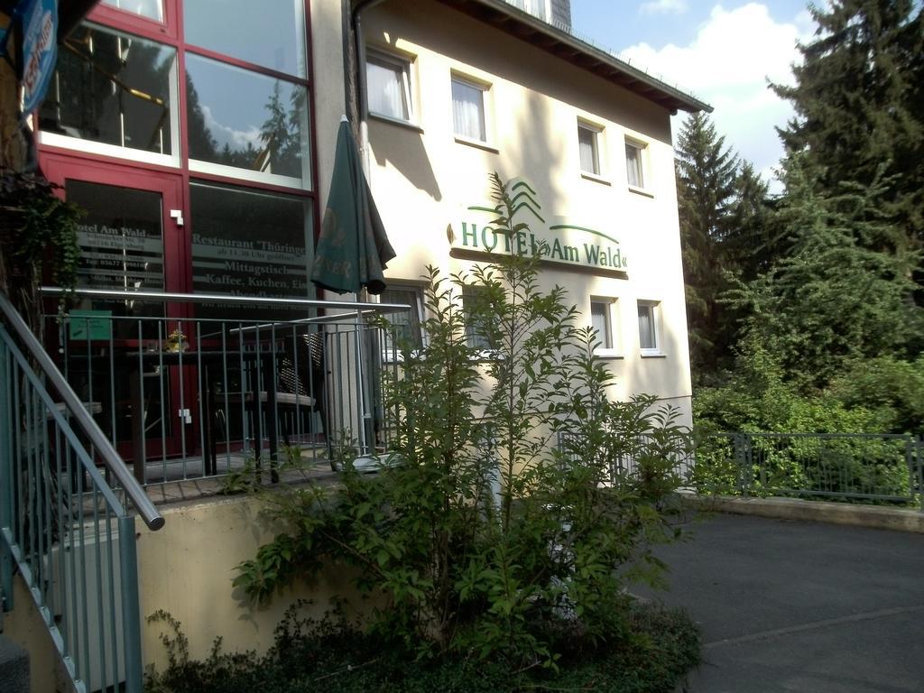 Hotel Am Wald -Garni- Elgersburg Exterior foto